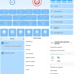 oxt czujnik radar obecnosci jasnosci 230v wifi tuya t150 e794d9e6ac6645d286942d6a398da067