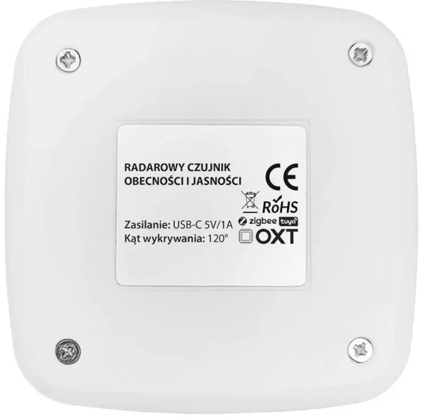oxt czujnik radar obecnosci jasnosci usb wifi tuya t155 d397be8e448a4bb5932a1a38c4b3096b