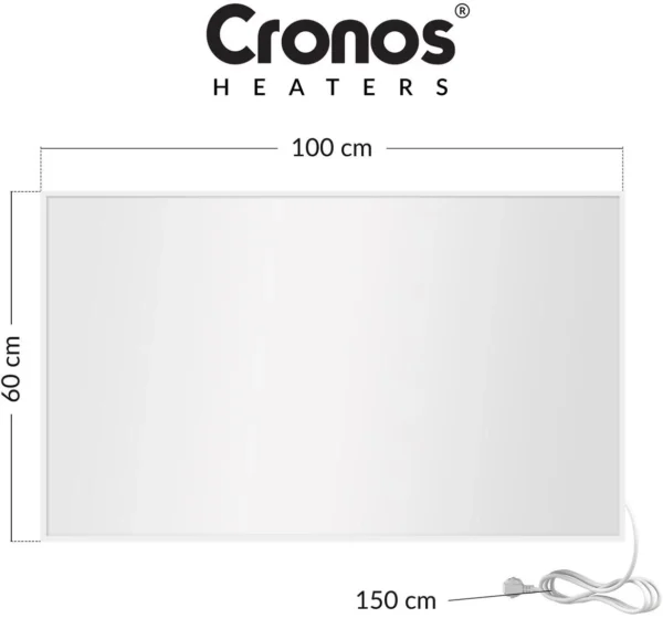 panel grzewczy ir cronos carbon p800 white 593eaf9c517b4ecba96468474660e66b