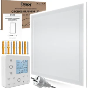 panel grzewczy ir cronos graphene led cgl 420tp white cool 68293def3e4a4e5bb366b8338f154a69