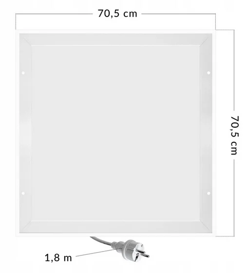 Panel grzewczy IR CRONOS® Graphene LED CGL-420TP White Cool - specyfikacja i dane techniczne modelu: