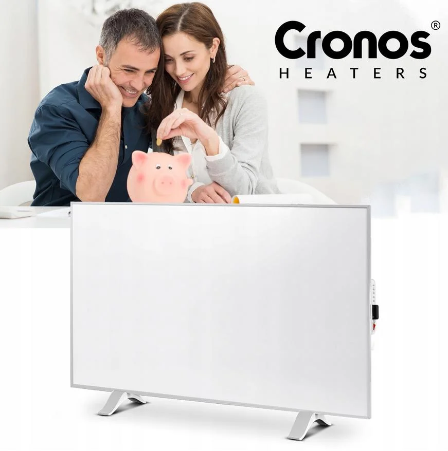Energooszczędność? Tak, z panelem grzewczym CRONOS® Synthelith PRO CRP-500TWP Grey to oczywista oczywistość!