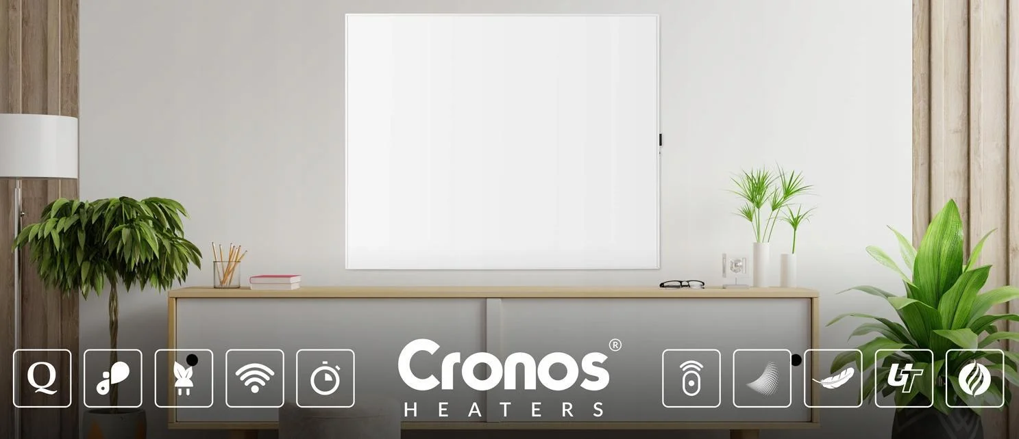 Panel grzewczy IR CRONOS Synthelith PRO CRP-500TWP Grey