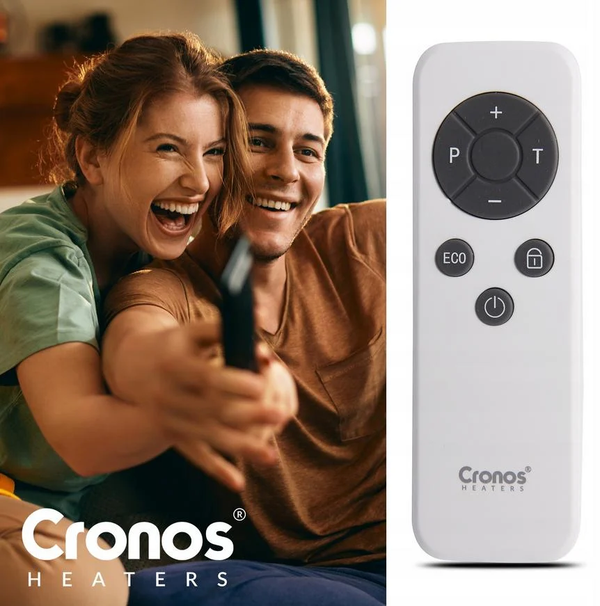 Panel grzewczy IR CRONOS Synthelith PRO CRP-600TWP Grey