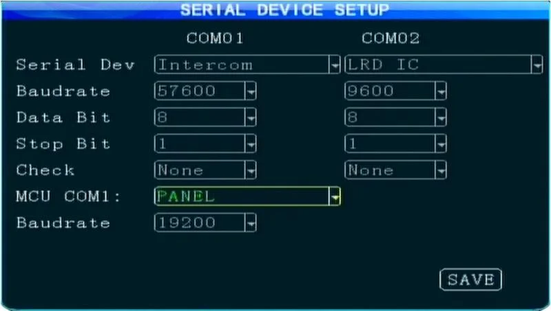 Panel kontrolny PROTECT LED KL-1