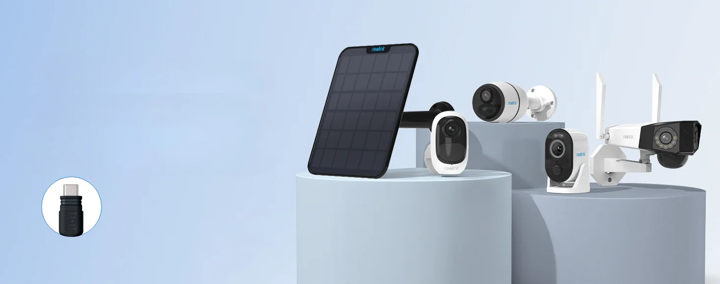 Czarny panel solarny do zasilania kamer akumulatorowych Reolink 2 5,8W - innowacyjny, ekologiczny, wydajny