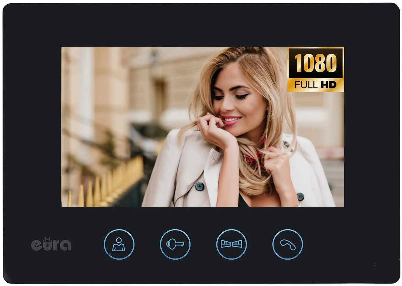 Monitor VDA-41A3 7" z wbudowanym modułem Wi-Fi - serce zestawu EURA VDP-90A3 DELTA +