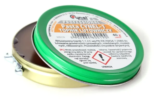 pasta lutownicza cynel 1 40g do lutowania miekkiego 678b80201abe45a695b02ea68f7e7a88