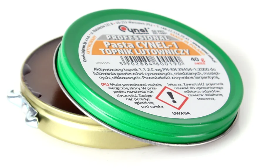 PASTA LUTOWNICZA CYNEL-1 40G