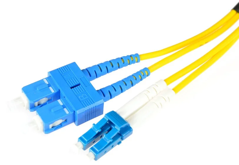 PATCHCORD ŚWIATŁOWODOWY SM 3M DUPLEX 9/125, SC/UPC-LC/UPC 3MM