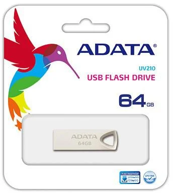 pendrive adata dashdrive uv210 64gb usb db2b38f178f746619700bcfa70badb1c