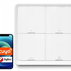 pilot przycisk zigbee tuya sc04 smart 4 kanay 12 scen 4dec182b3a6e468e911d6e497f900e45