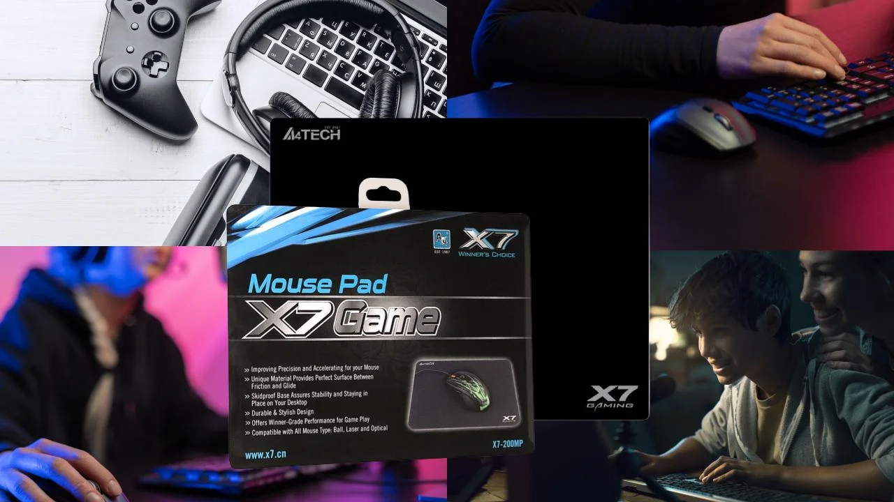 Podkładka pod mysz A4Tech XGame X7-200MP - prawdziwie uniwersalne akcesorium komputerowe przydatne każdemu