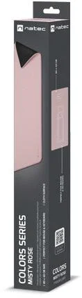 podkadka pod mysz natec colors series rozowy 800x400mm b830cde783474e619740cc8609bddad8