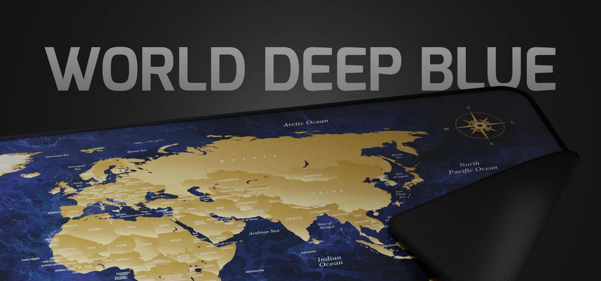 Podkładka pod mysz Natec World Deep Blue 800x400mm