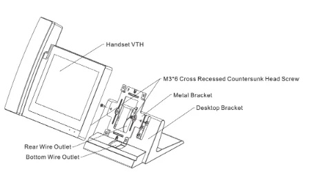 Podstawa biurkowa DAHUA VTM123