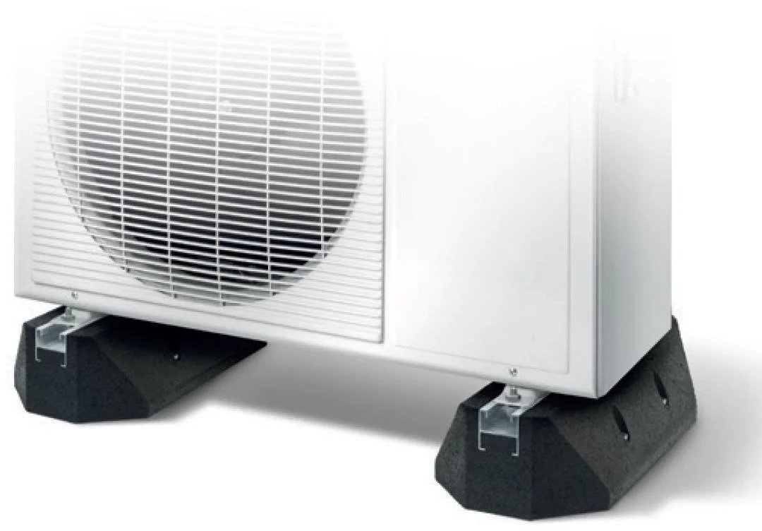 2 x podstawa gumowa HEAVY FOOT IVENSIS IPR400 R14 pod klimatyzator lub pompę ciepła - opis i zastosowanie kompletu akcesoriów