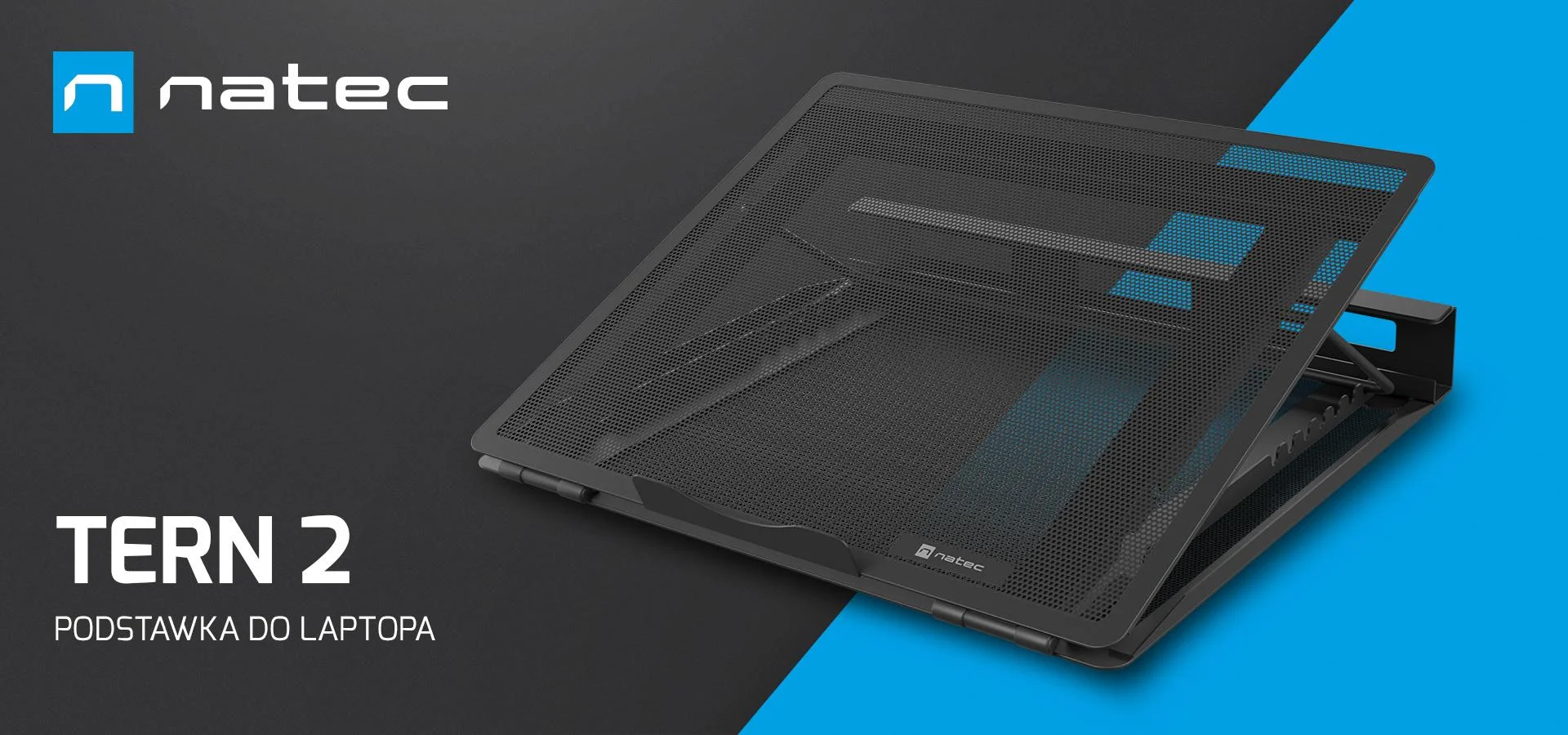 Podstawka pod laptopa Natec Tern 2 do 17"