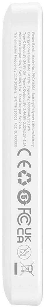 powerbank baseus magnetic mini air ppcxm06a 6000mah magsafe cfb181a4c0624cbaacfc740106a9a11a