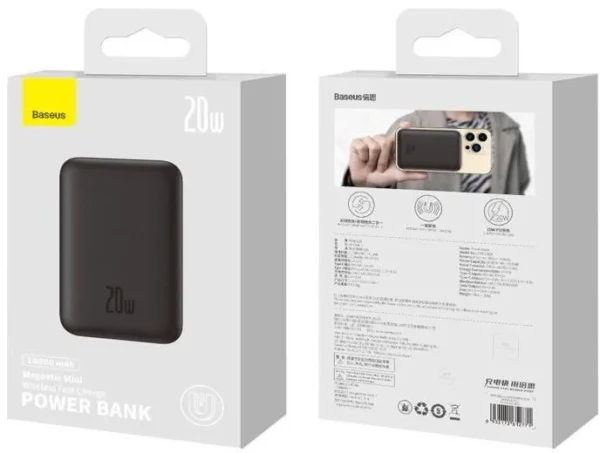 powerbank baseus magnetic mini ppcx070001 10000mah magsafe 1 ad0b52a7401a4cdaa59568d1929e2fd2