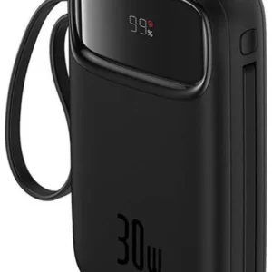 powerbank baseus qpow 2 10000mah 30w z 2 wbudowanymi kablami 03dbbac02d154cfb84845a46bbc76ca8