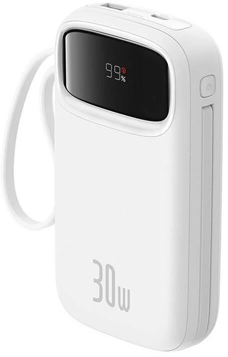 powerbank baseus qpow 2 10000mah 30w z 2 wbudowanymi kablami 4404f38798b54ea3b26a25688eda8a1d