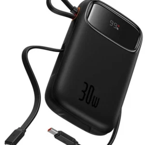 powerbank baseus qpow 2 10000mah 30w z 2 wbudowanymi kablami a4eb260cc74e4102bd93d8f7ffb359c9