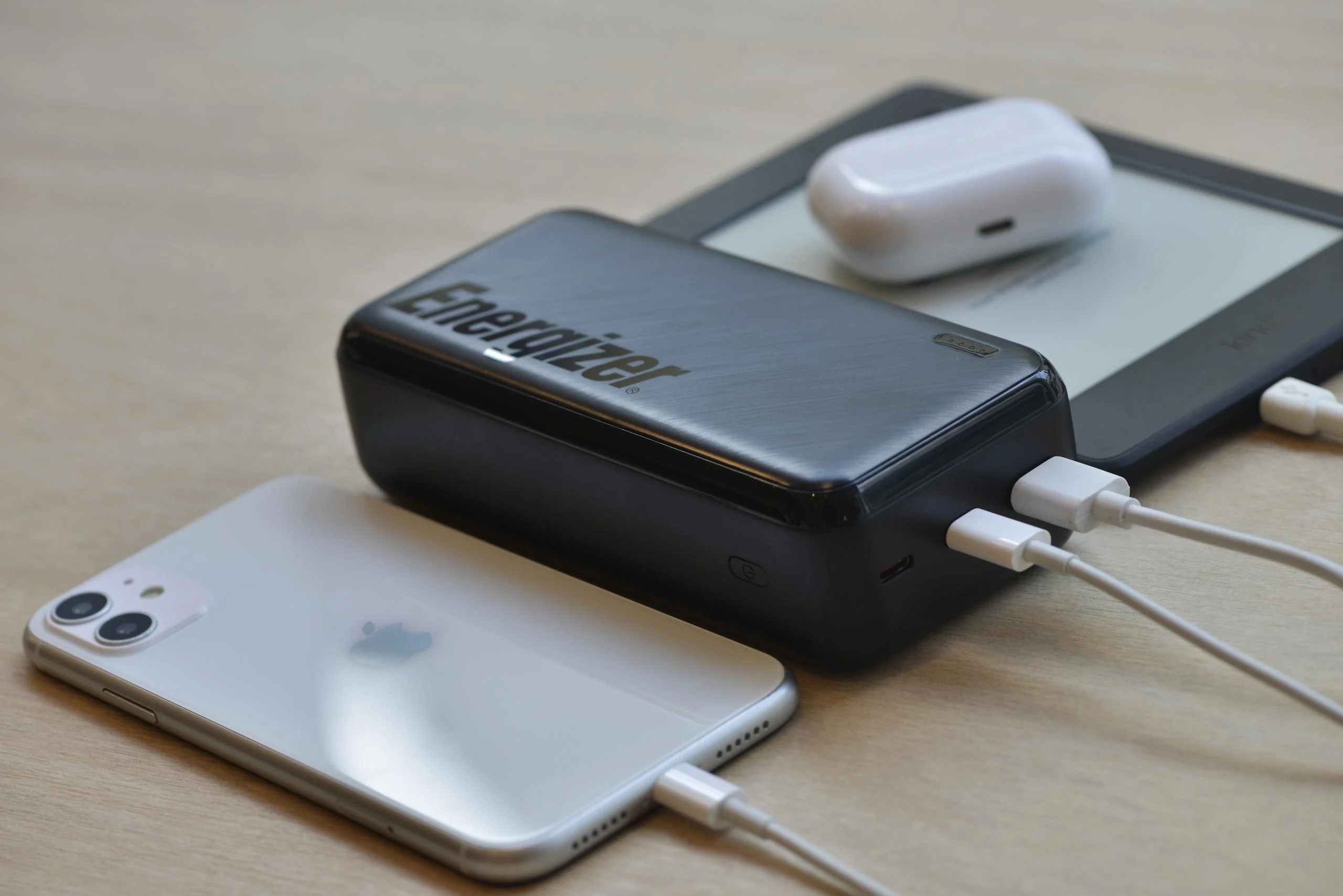 Powerbank Energizer 30000mAh 22.5W PD 2x USB-C 1x USB-A UE30055PQ