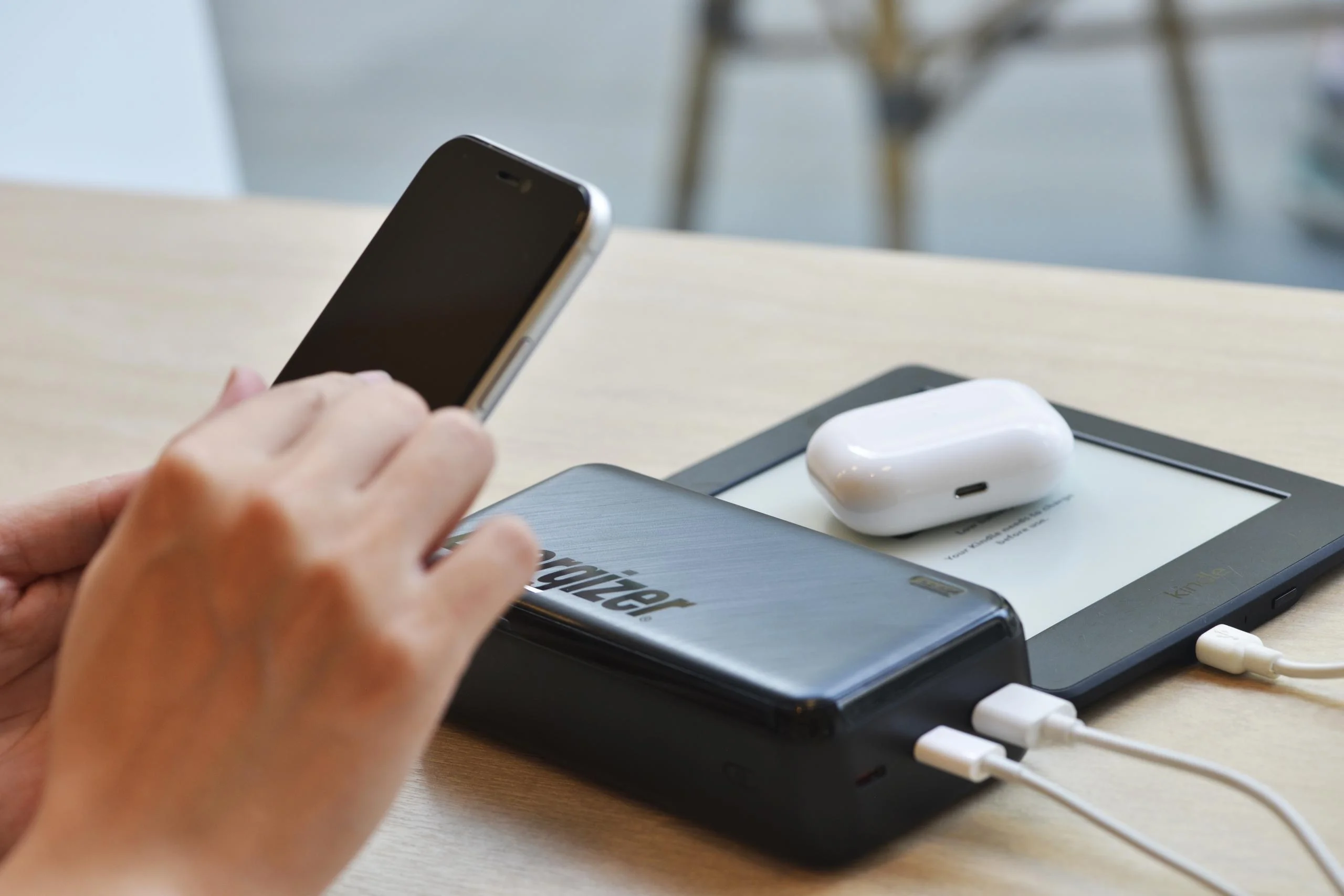 Powerbank Energizer 30000mAh 22.5W PD 2x USB-C 1x USB-A UE30055PQ