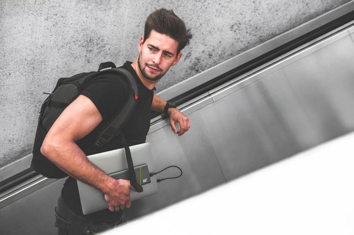 POWERBANK Green Cell PowerPlay Ultra 26800mAh SZYBKIE ŁADOWANIE 128W 2x USB-C PD 2x USB-A UC