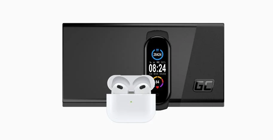 Powerbank Green Cell PowerPlay20s 20000 mAh 22,5 W - tryb Low Power Mode