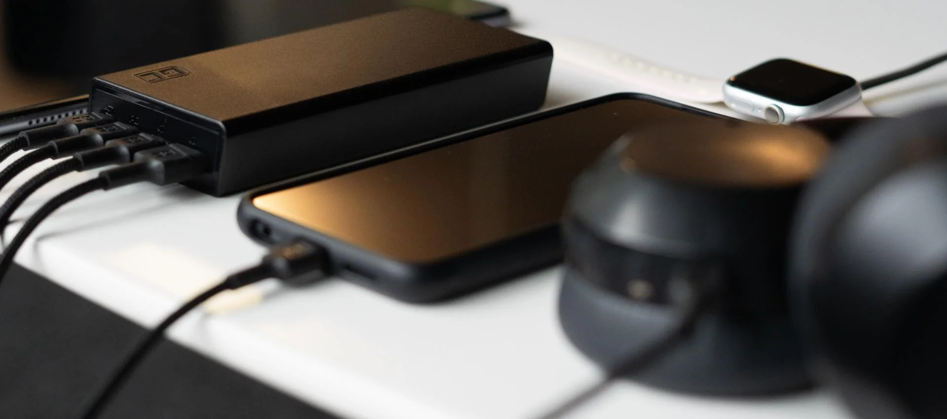 POWERBANK Green Cell PowerPlay20S 20000mAh PD 22,5W QC 3.0 3x USB-C BIAŁY