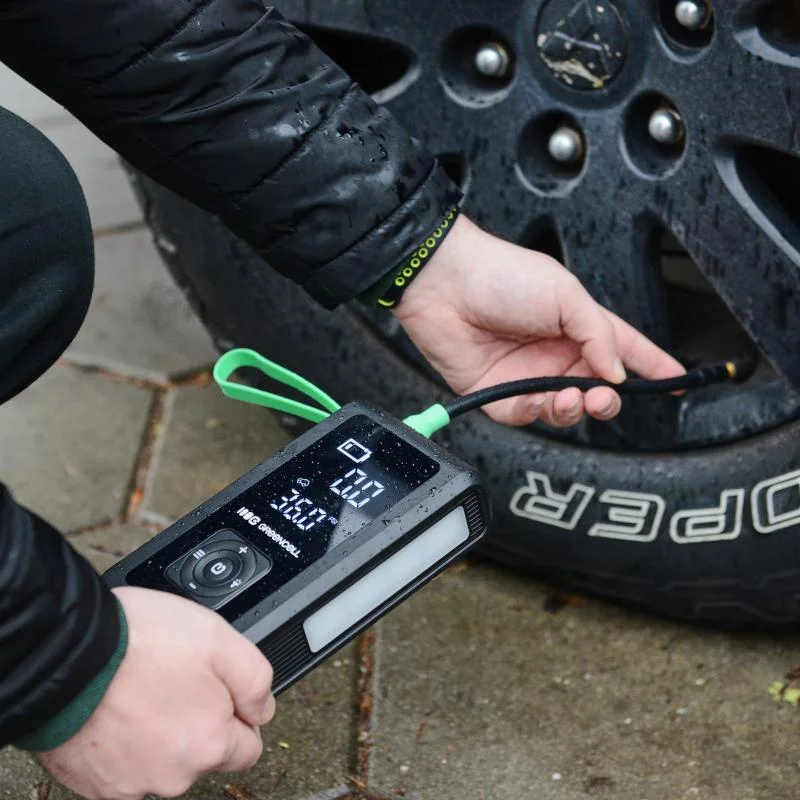 POWERBANK ROZRUSZNIK KOMPRESOR Green Cell PowerBoost Air Car Jump Starter 8000mAh 1000A 150PSI