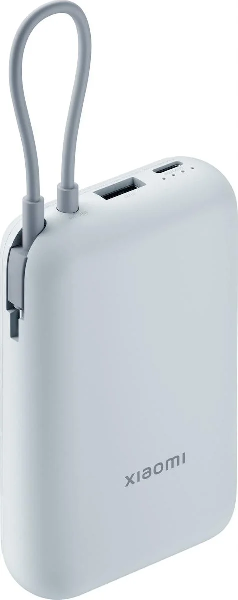 powerbank xiaomi 10000mah z wbudowanym kablem usb c ice blue 75be4e08a58146d29d5d18e88cd2a896