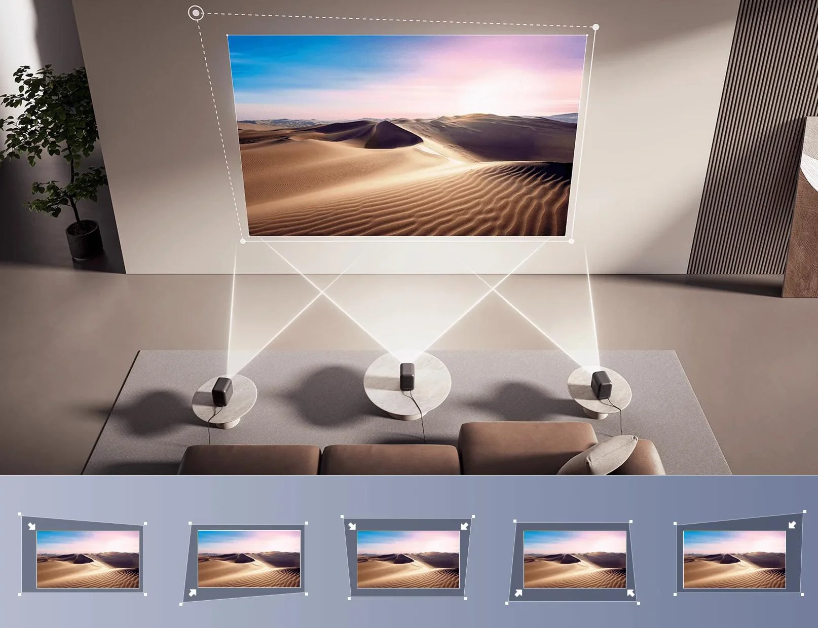 Projektor Xiaomi Smart Projector L1 120" Android TV FHD