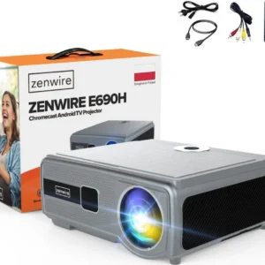 projektor zenwire e690h 1000 ansi wifi android 11 full hd 4k f84480a78a25424c97dcb7844abc5f09