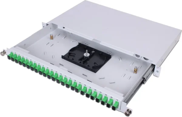 przeacznica swiatowodowa 1u 19 cali 24x sc simplex szara wys 03bd933a3072467c8c8815d486d911b7
