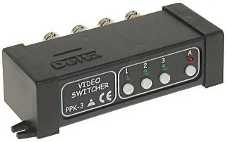 PRZEŁĄCZNIK DO KAMER ITP.
PPK-3
VIDEO, 3 WEJŚCIA, 1 WYJŚCIE