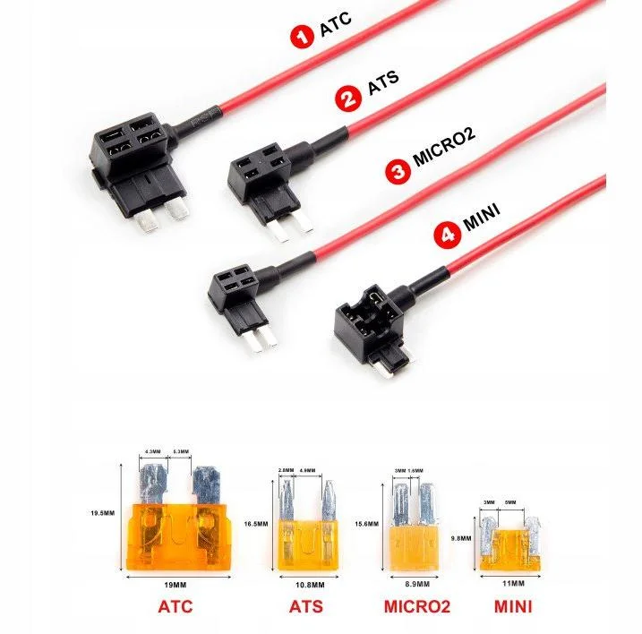 Przejściówka do skrzynki bezpieczników VIOFO (ATC, ATS, MICRO2, MINI)