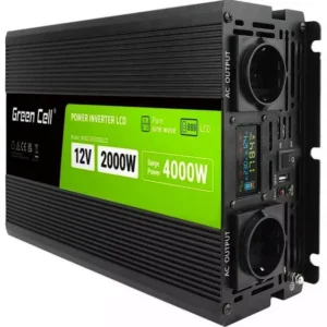przetwornica napiecia green cell powerinverter lcd 12v 230v 147ef4d111d04544b5d4fde9721b04da