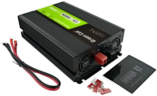 przetwornica napiecia green cell powerinverter lcd 12v 230v c8d8f9362e82471b9d7632dcb366026c
