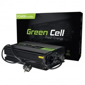 przetwornica napiecia inwerter green cell 12v 230v 300w600w 20857b031296430ebd4566abb60e4dfc