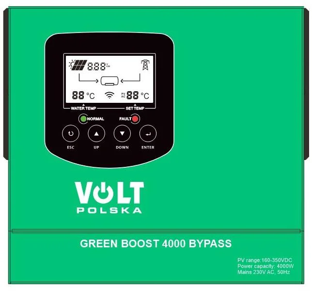 Jakie urządzenia zasila VOLT POLSKA GREEN BOOST 4000 BYPASS