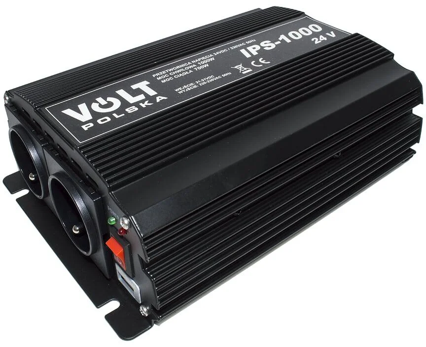 PRZETWORNICA IPS-1000
24V / 230V 700/1000W