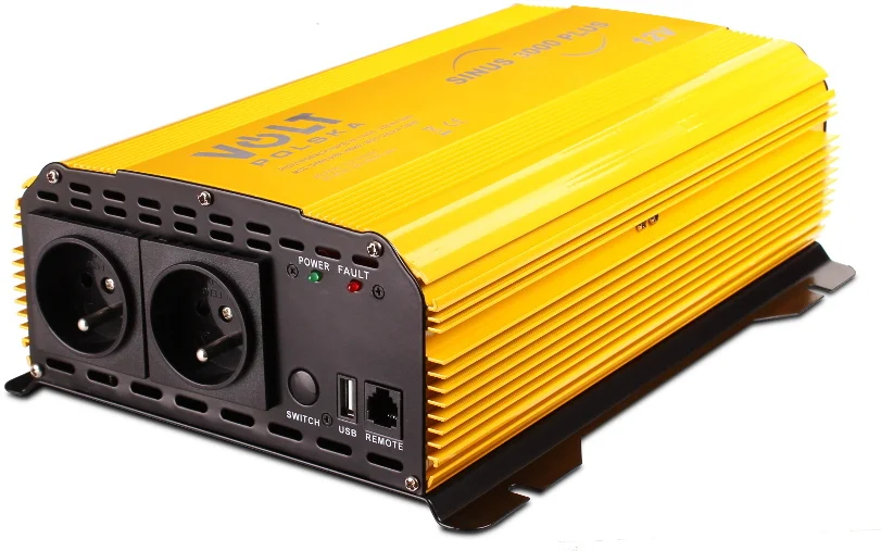 PRZETWORNICA SINUS PLUS 3000
12V / 230V 1500/3000W