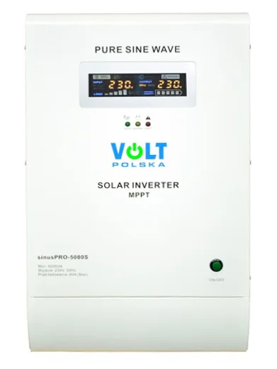 PRZETWORNICA
VOLT SINUSPRO-5000S
48V 5000W SOLARNA