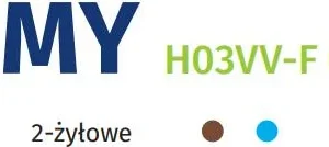 przewod elektryczny linka h03vv f omy 2x1mm2 300v nkt 100m 088560fd079a4a8ca54b1f083fc44719