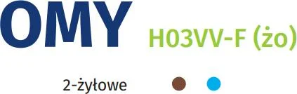 przewod elektryczny linka h03vv f omy 2x1mm2 300v nkt 100m 088560fd079a4a8ca54b1f083fc44719