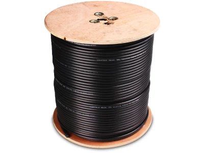 przewod koncentryczny ns100 tri zelowany czarny 1m a7696ee887954fb4986324c43d8c6323