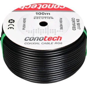 przewod koncentryczny ns100 tri zelowany czarny rolka 100m a3d55637b2054e4d8ff0573d044bc1d4